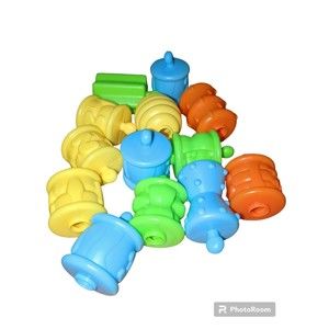 Ginsey  Counting Pull Apart Pop Beads Lot Of 13.   08/14 Replacements